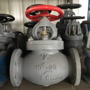 JIS F7471 Marine Cast Steel Globe Check Valve 10K for marine piping system