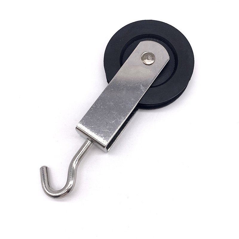 316 Stainless Steel Swivel Hook Nylon Pulley - product image 10