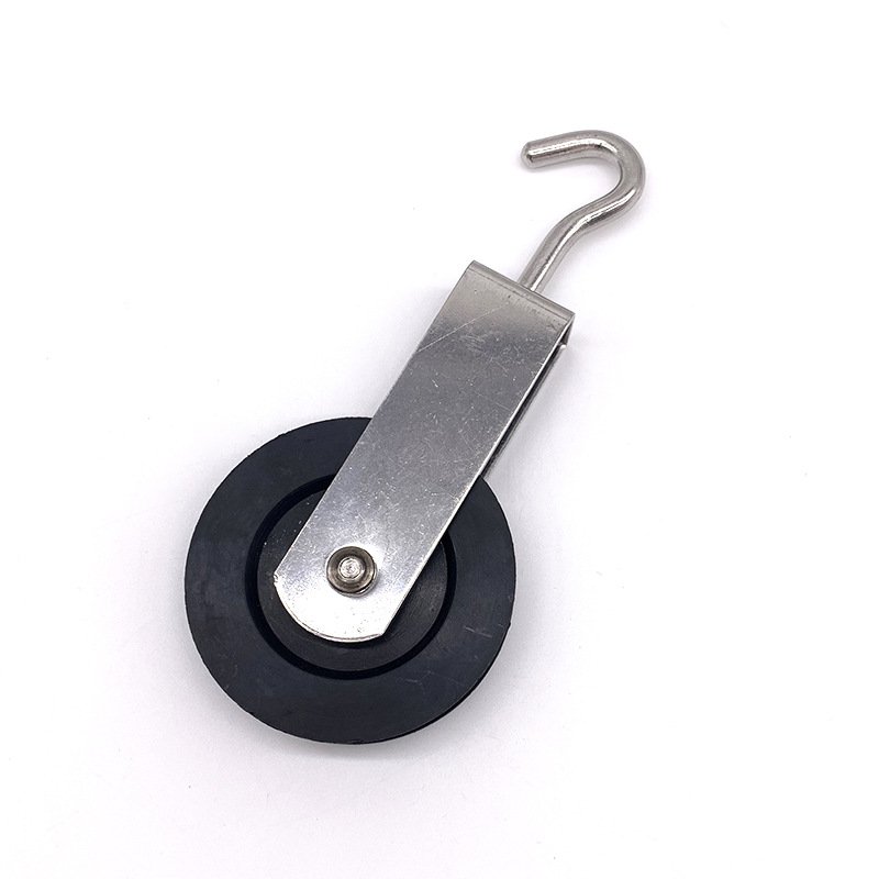 316 Stainless Steel Swivel Hook Nylon Pulley - product image 12