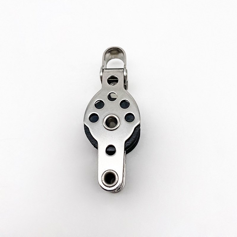 304/316 Stainless Steel Double Nylon Pulley Block - product image 1
