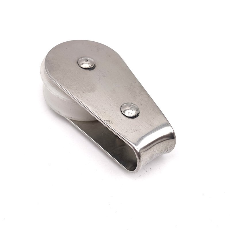 316 Stainless Steel 25 mm Nylon Single Pulley - product image 1