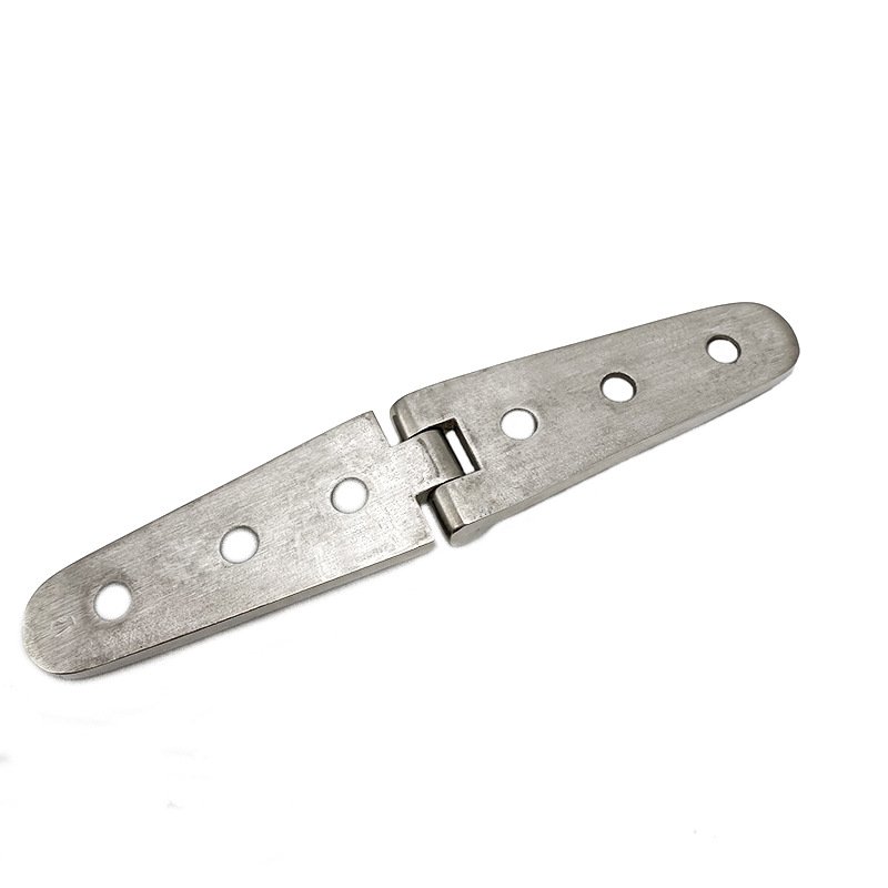 316 Stainless Steel Long Six-Hole Marine Hinge 152 x 30 mm for marine hatch and deck hardware