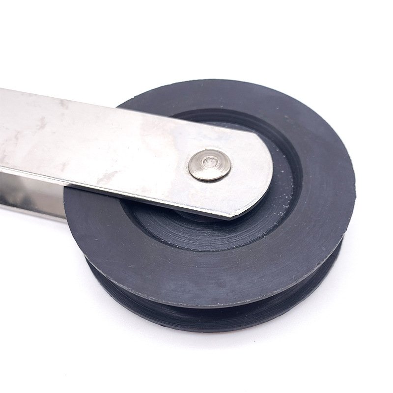 316 Stainless Steel Swivel Hook Nylon Pulley - product image 1