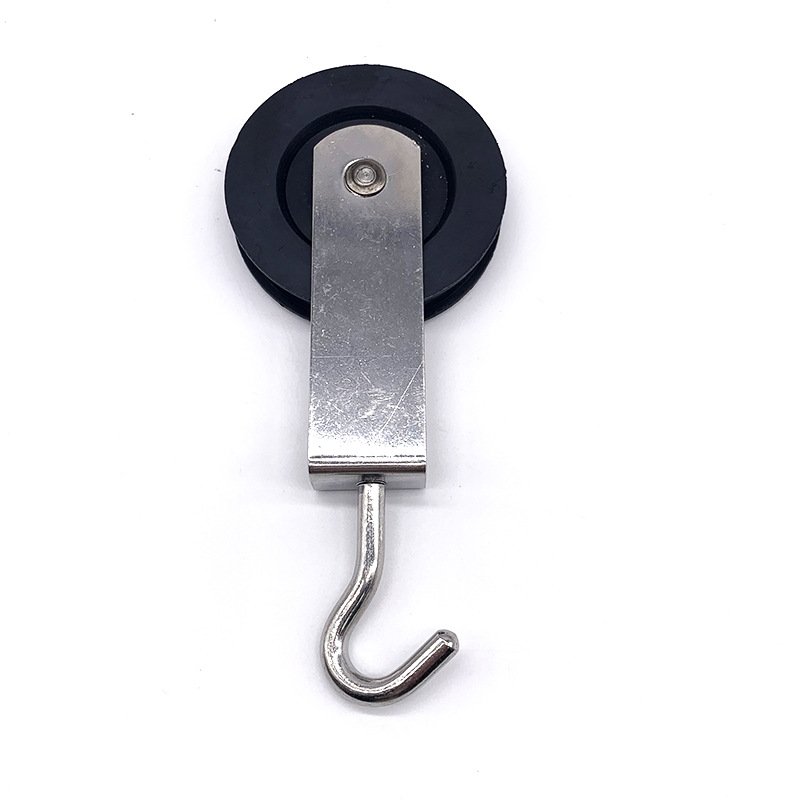 316 Stainless Steel Swivel Hook Nylon Pulley - product image 2
