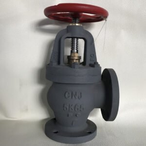 JIS F7354 Marine Cast Iron Angle Globe Check Valve for marine piping system