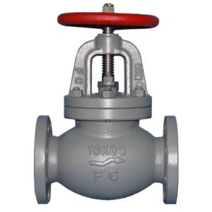 JIS F7377 Marine Cast Iron Straight Globe Check Valve 16K for marine piping system