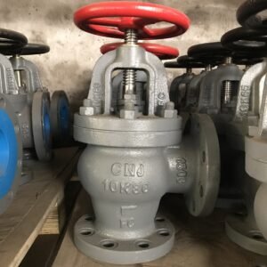 JIS F7376 Marine Cast Iron Angle Globe Check Valve for marine piping system