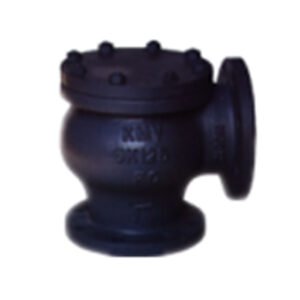 JIS F7359 Marine Cast Iron Angle Lift Check Valve for marine piping system