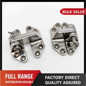 AISI 316 Stainless Steel Butterfly Hinge for Marine Hatches - main product view