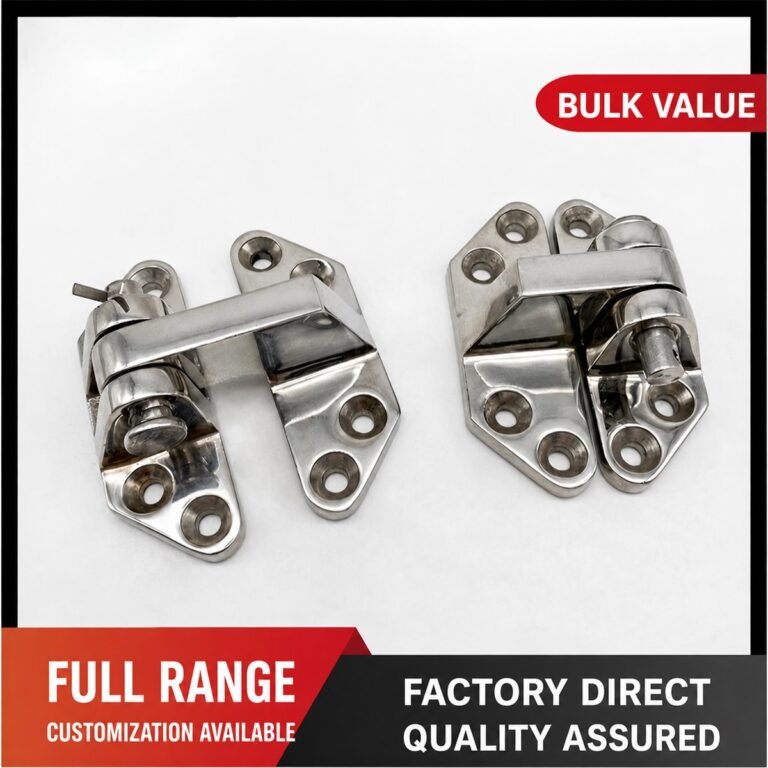AISI 316 stainless steel butterfly hinge
