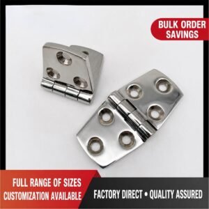 316 Stainless Steel Six-Hole Heavy-Duty Hinge for Marine Doors - main product view