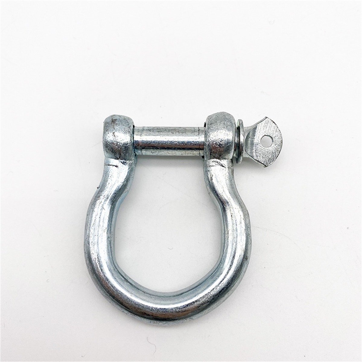 Electro-Galvanized Carbon Steel European Bow Shackle for Marine Rigging - product view 4