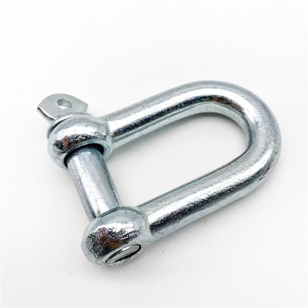 Electro-Galvanized Carbon Steel European D Shackle with Key Pin - detail view 3
