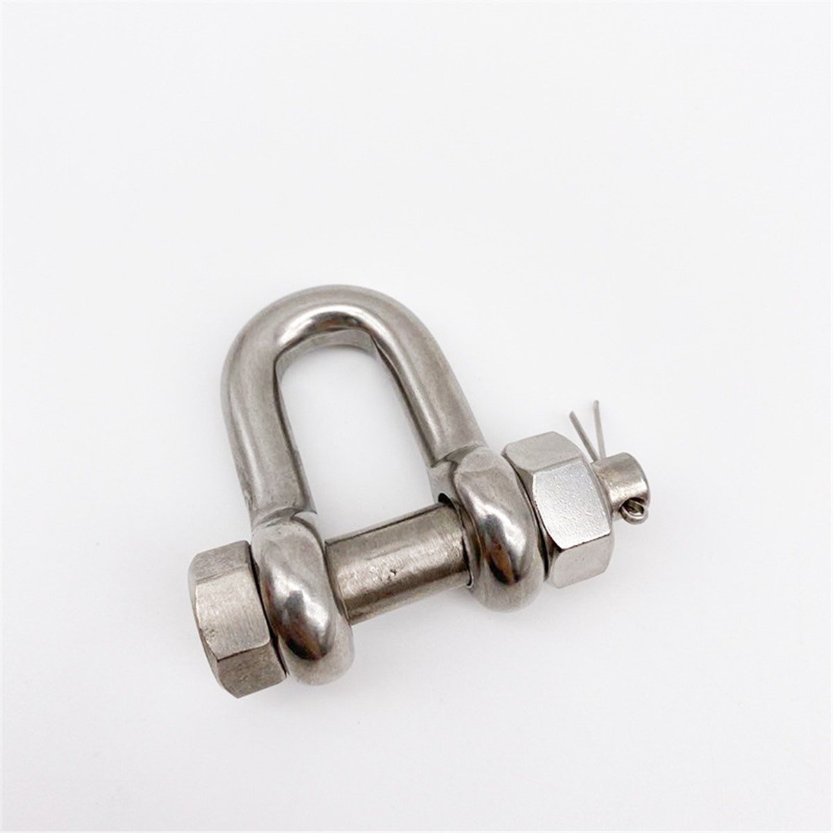304 Stainless Steel U.S. Type Safety D Shackle with Nut and Cotter Pin - product view 4