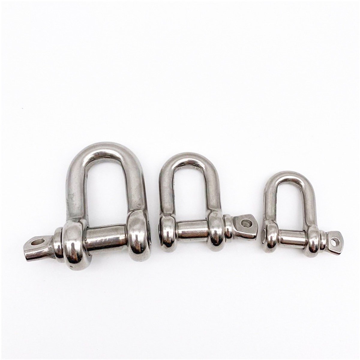 304 Stainless Steel D Shackle with Captive Pin for Marine Rigging - product view 3