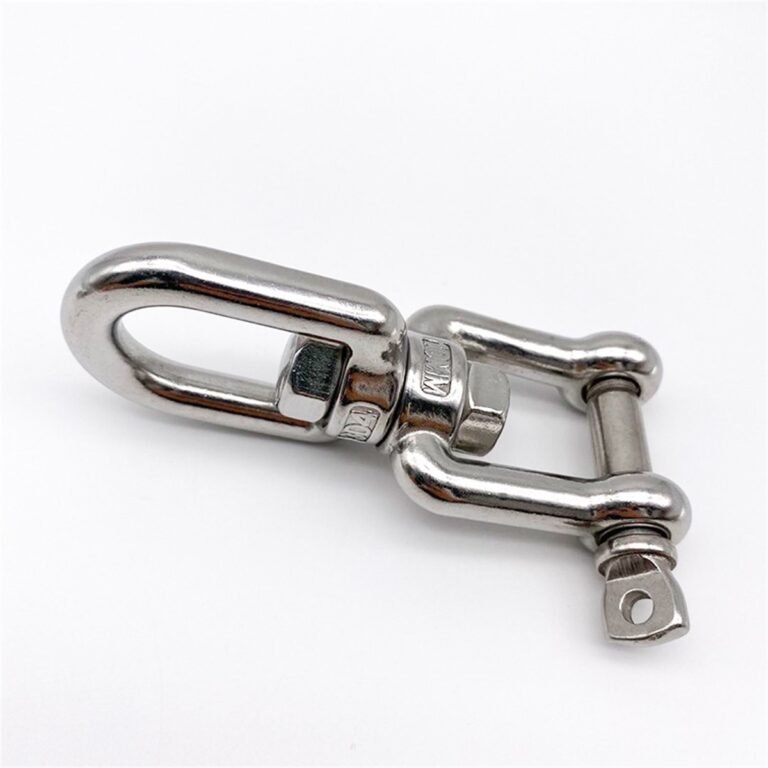 304 316 stainless steel eye and jaw swivel for marine rigging