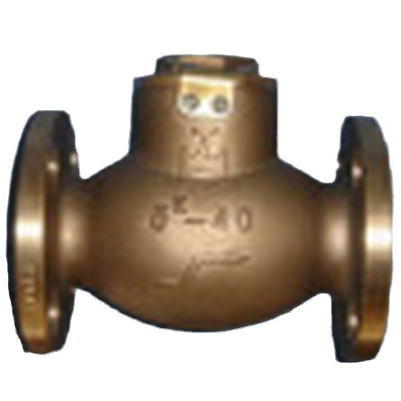 JIS F7415 Marine Bronze Swing Check Valve 5K for marine piping system