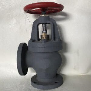 JIS F7378 Marine Cast Iron Angle Globe Check Valve 16K for marine piping system