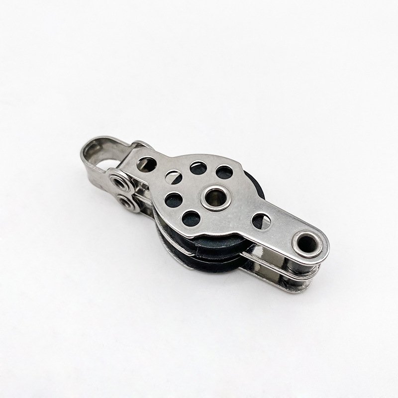 304/316 Stainless Steel Double Nylon Pulley Block - product image 9