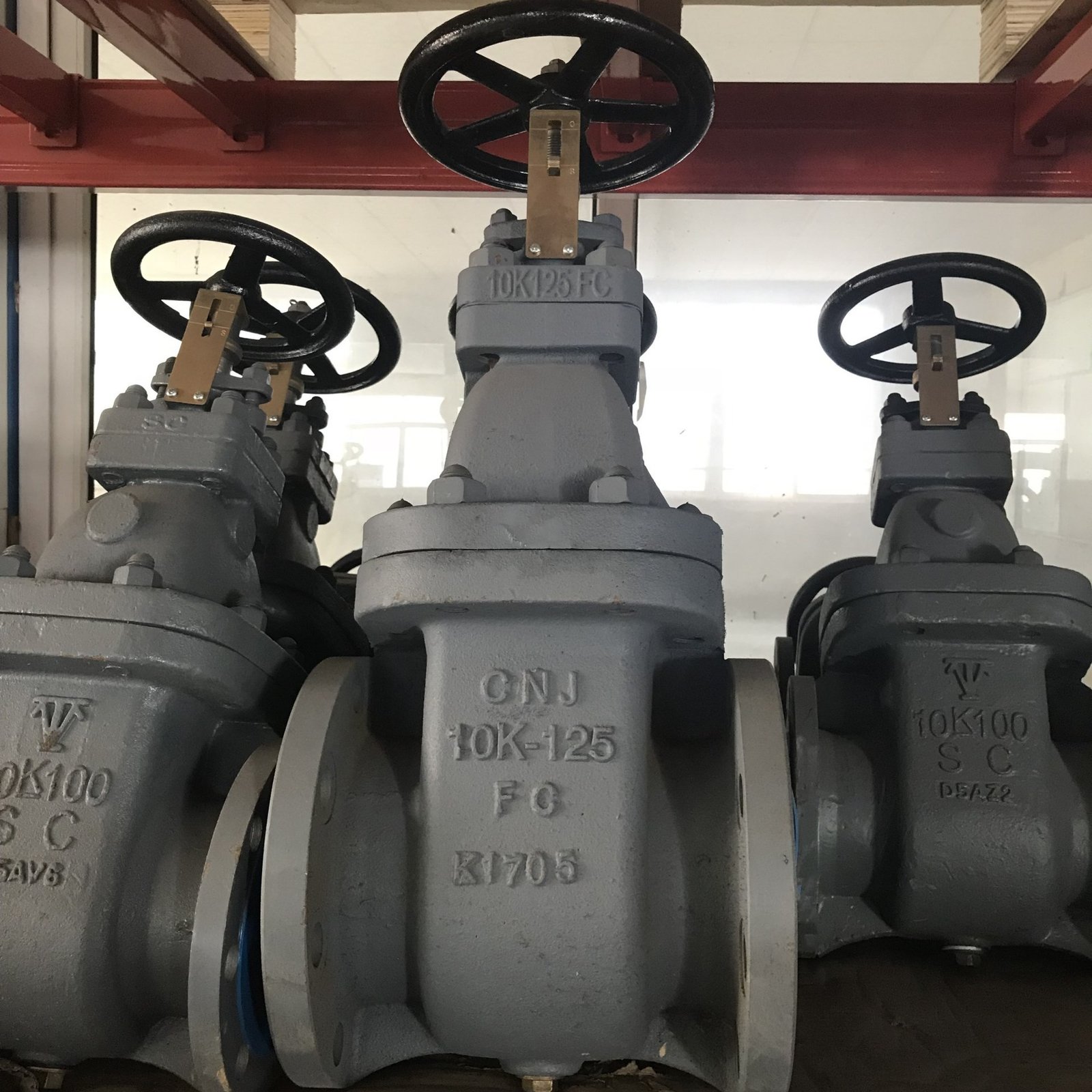 JIS F7364 Marine Cast Iron Gate Valve 10K for marine piping system