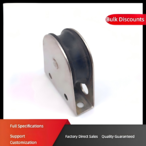 316 Stainless Steel Fixed Nylon Single Pulley