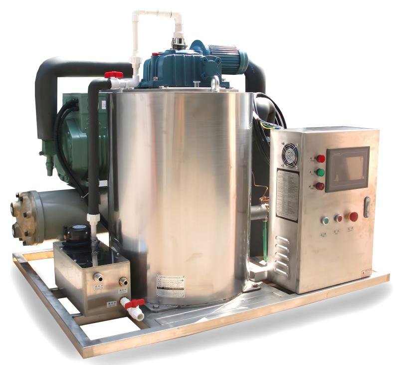 Marine Seawater Flake Ice Machine for marine hardware and fishing boat repair