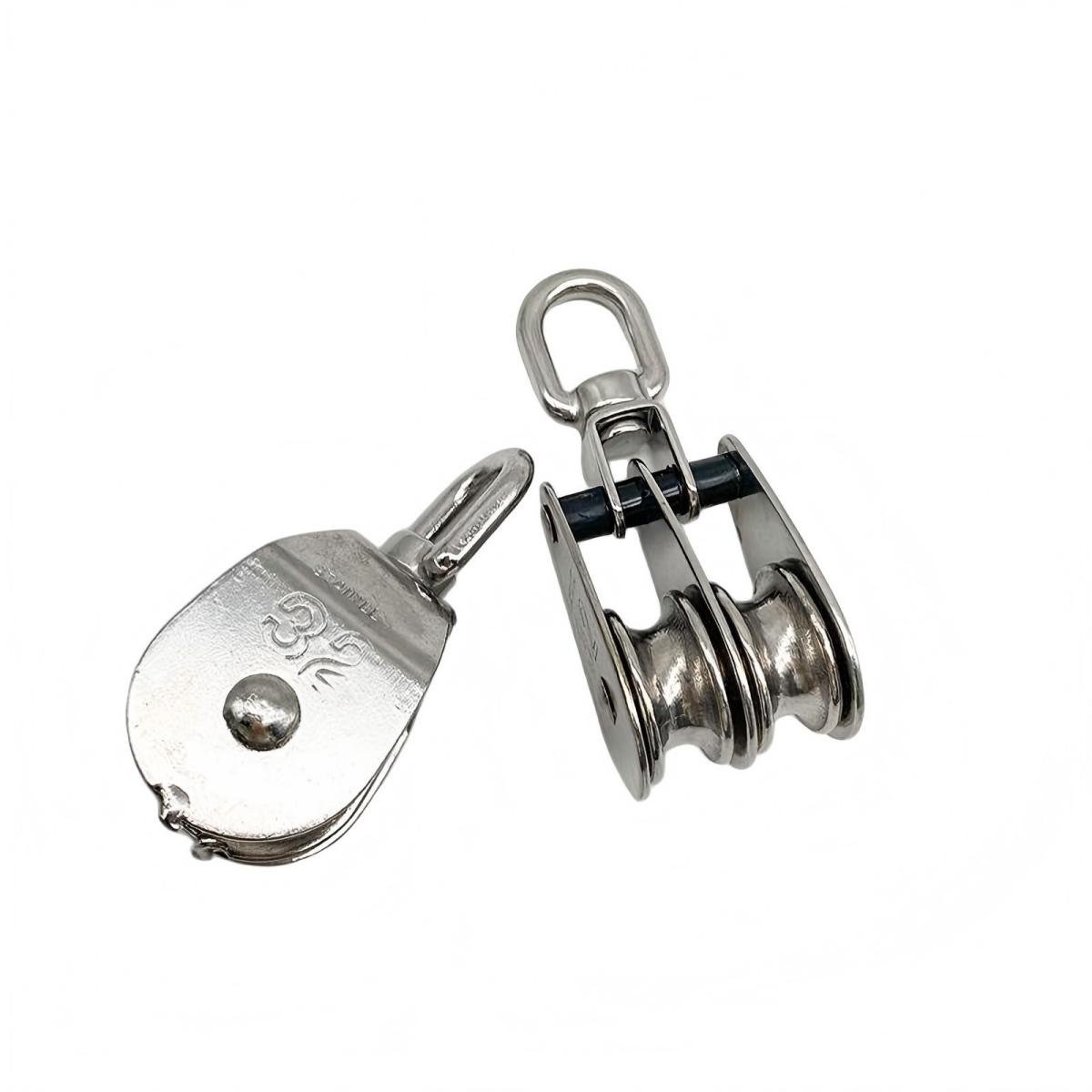 Stainless Steel Double Nylon Lifting Pulley - product image 2