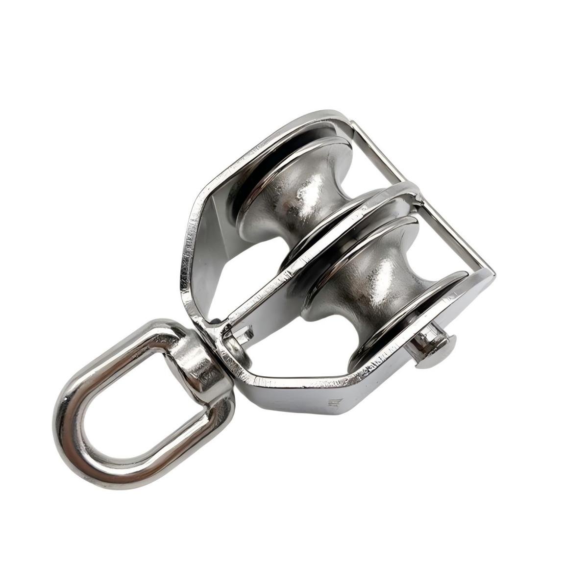 Stainless Steel Double Nylon Lifting Pulley - product image 1