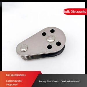 Stainless Steel Nylon Pulley Block with Eye