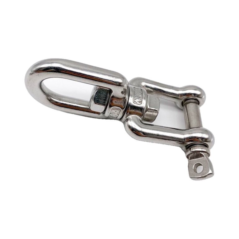304 316 stainless steel eye and jaw swivel for marine rigging