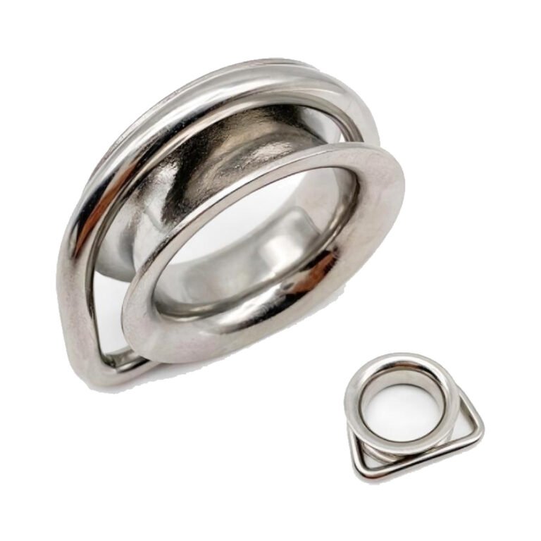 Stainless steel wire rope thimble for marine rigging accessories